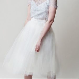 Alexandra Grecco x Anthropologie Tulle Skirt